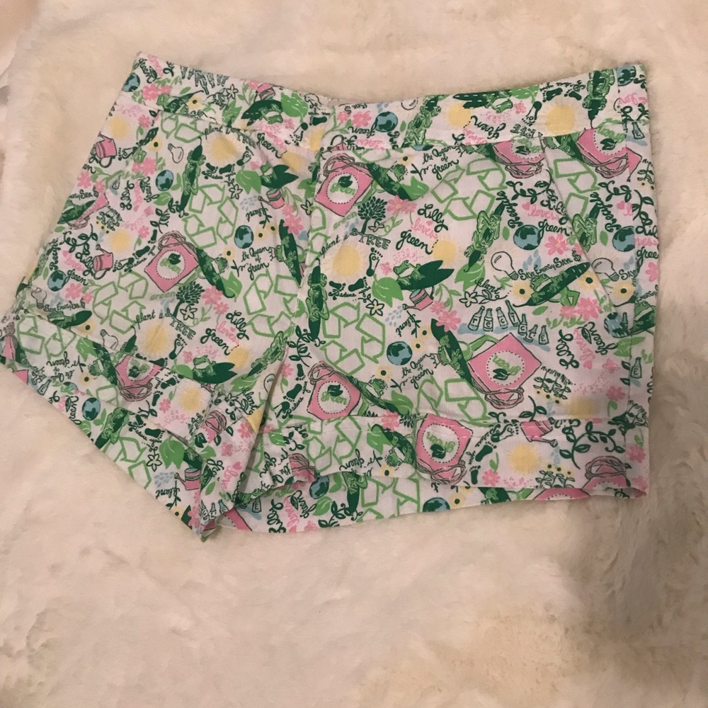 Lilly Pulitzer linen shorts